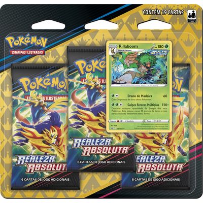 Crown Zenith Three-Pack Blister — Rillaboom