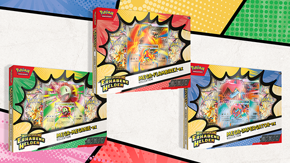 Mega Evolution—Ascended Heroes Mega Meganium ex, Mega Emboar ex, and Mega Feraligatr ex Boxes