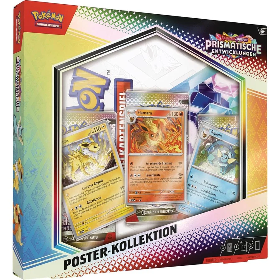 Prismatic Evolutions Poster-收藏套装