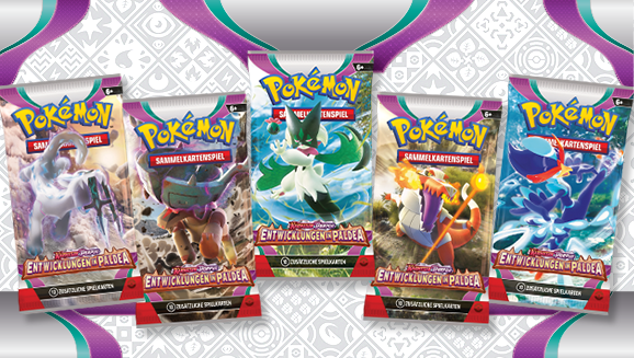 Scarlet & Violet—Paldea Evolved Booster Packs