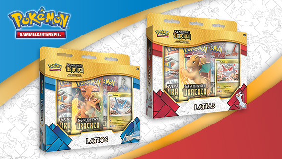 Dragon Majesty Pin Collections—Latias and Latios