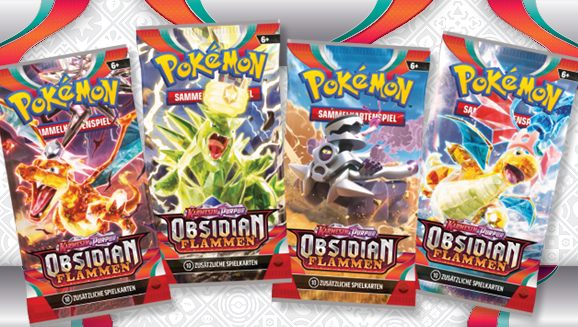 Scarlet & Violet—Obsidian Flames Booster Packs