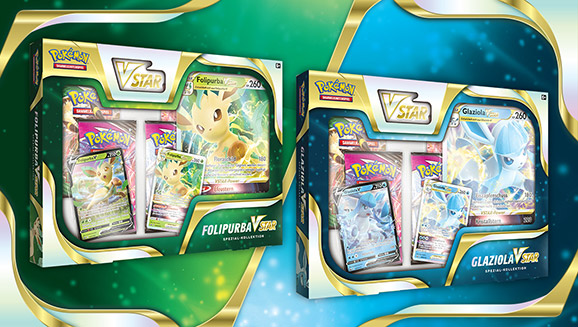 Leafeon VSTAR and Glaceon VSTAR Special Collections