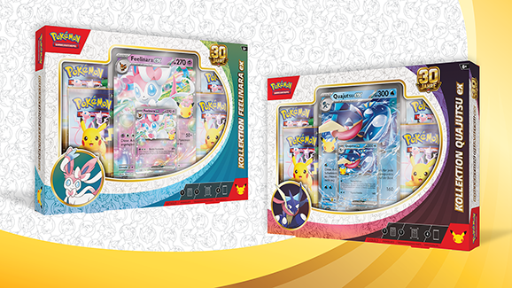 30th Celebration Sylveon ex Box and Greninja ex Box