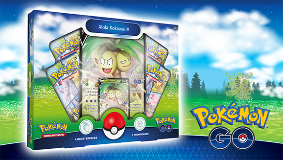 Pokémon GO Collection—Alolan Exeggutor V