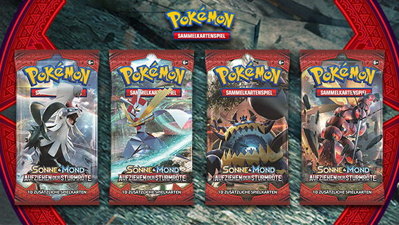 Sun & Moon—Crimson Invasion Booster Packs