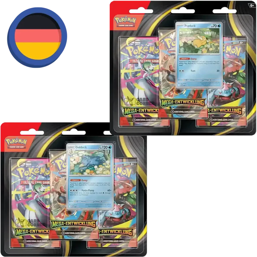 Mega Evolutionen 3-Pack Blister