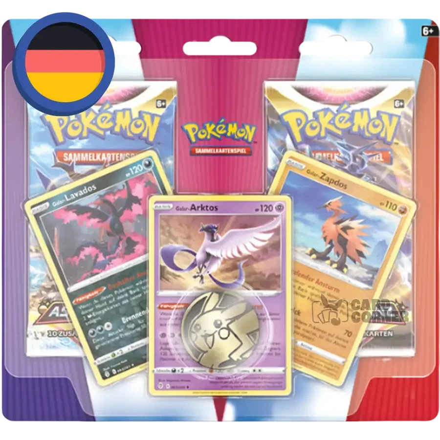 Enhanced 2-Pack Blister Galar Vögel Trio