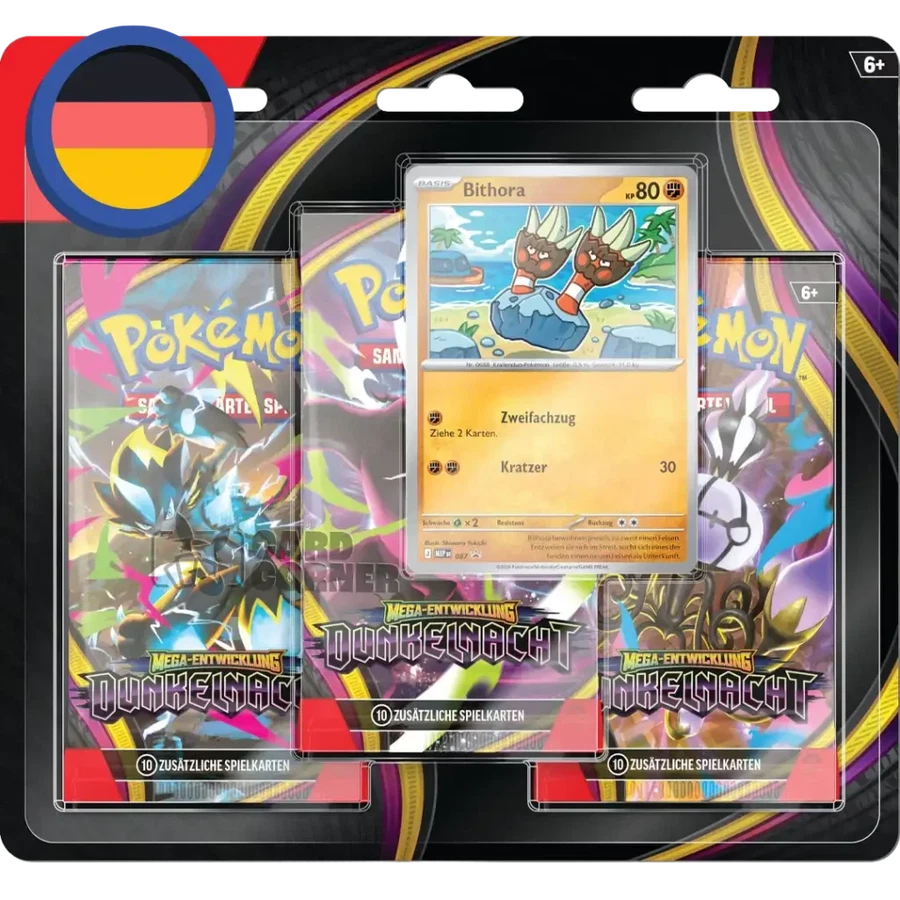 Pitch Black 3-Pack Blister