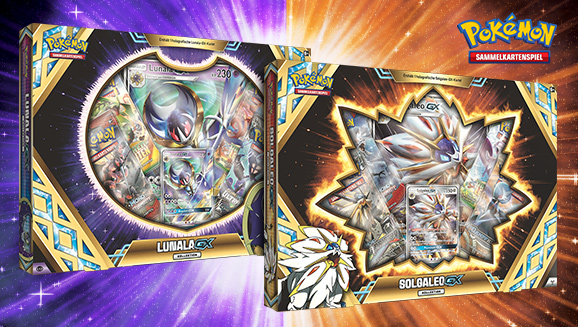 Solgaleo-GX Box and Lunala-GX Box