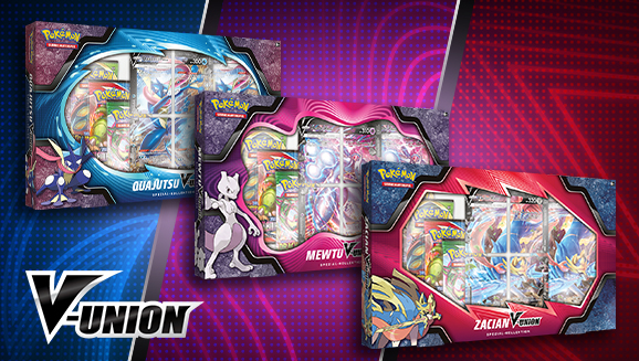 Pokémon V-UNION Special Collection (Mewtwo/Greninja/Zacian)