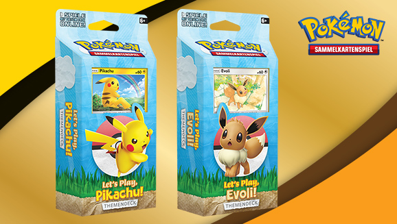 Let’s Play, Pikachu! and Let’s Play, Eevee! Theme Decks