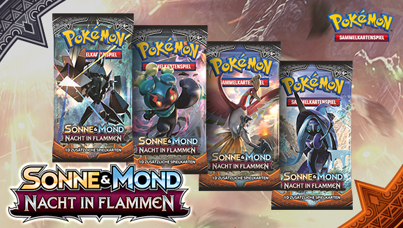 Sun & Moon—Burning Shadows Booster Packs