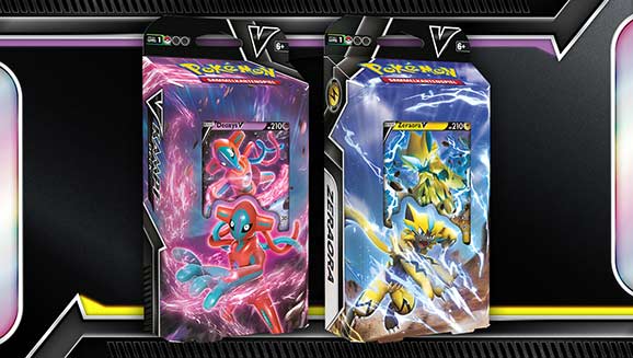 Deoxys V Battle Deck and Zeraora V Battle Deck