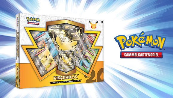 Red & Blue Collection–Pikachu-EX