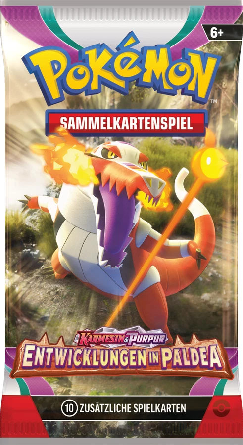 Paldea Evolved Booster Pack · Skeledirge