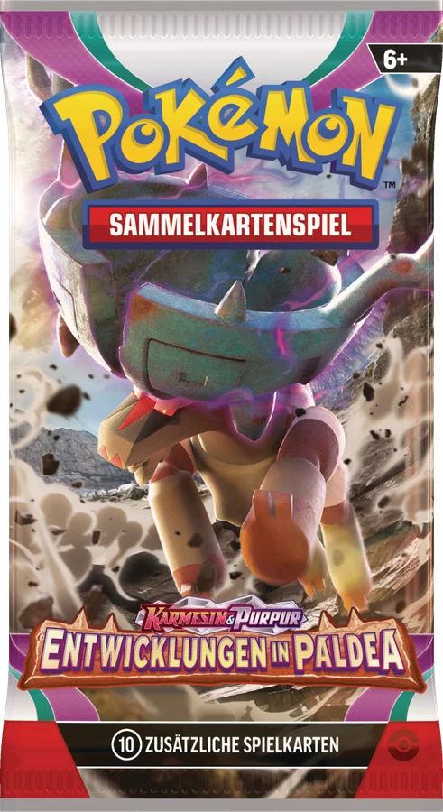 Paldea Evolved Booster Pack · Ting-Lu