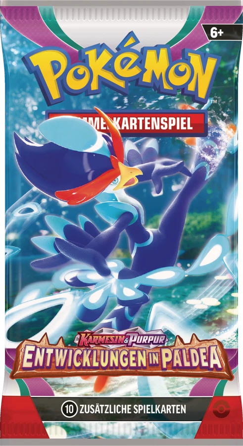 Paldea Evolved Booster Pack · Quaquaval