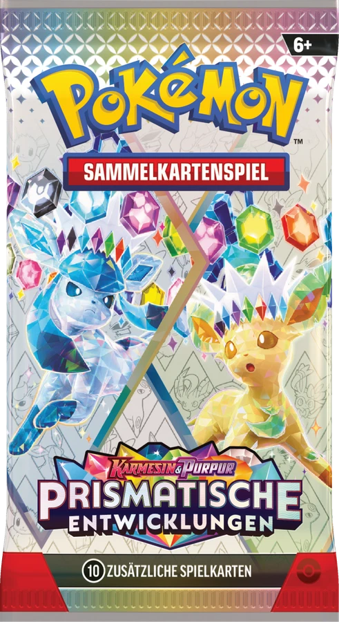 Prismatic Evolutions 补充包 · 冰伊布 & 叶伊布