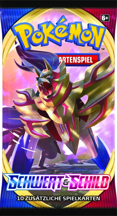 Sword & Shield Booster Pack · Zamazenta