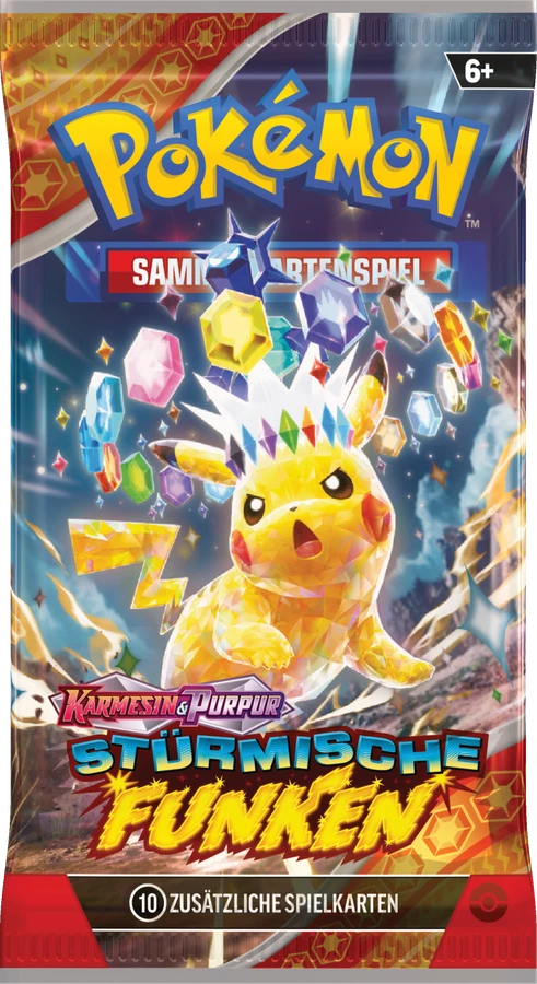 Surging Sparks Booster Pack · Pikachu
