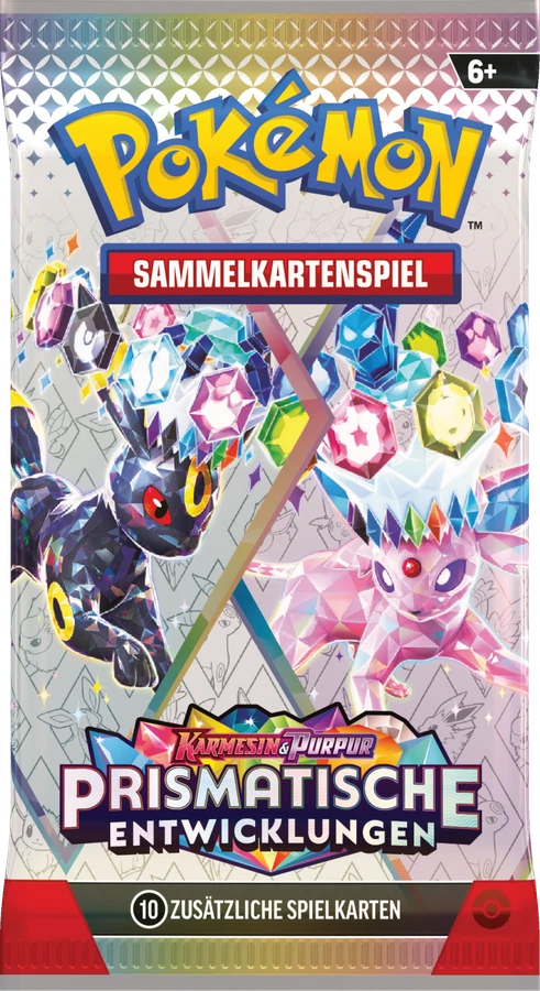 Prismatic Evolutions 补充包 · 月亮伊布 & 太阳伊布