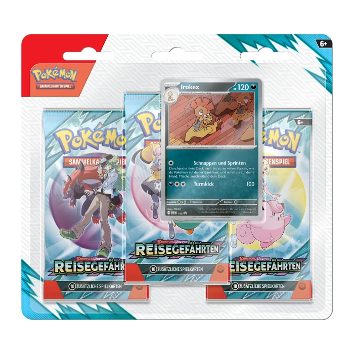 Scarlet & Violet Journey Together 3-Pack Blister - Scrafty