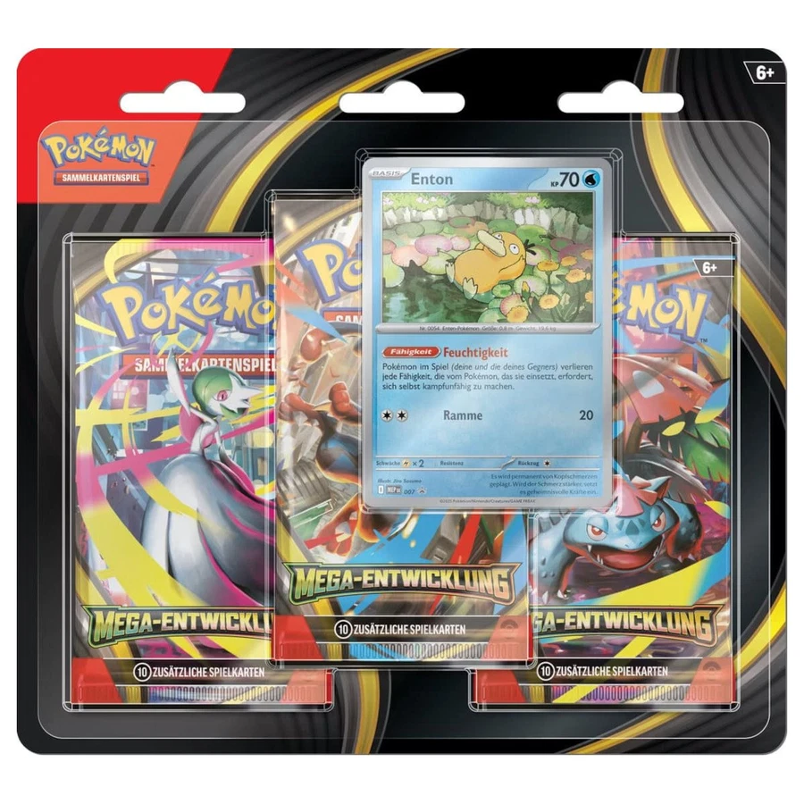 Mega Evolution 3-Pack Blister - Psyduck