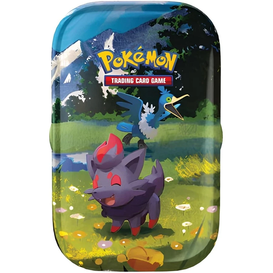 Mega Evolution Ascended Heroes Mini Tin Zorua & Cramorant
