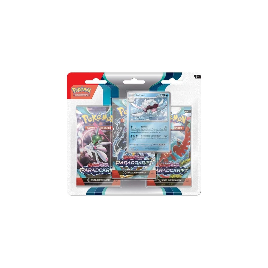 Scarlet & Violet Paradox Rift 3-Pack Blister - Cetitan