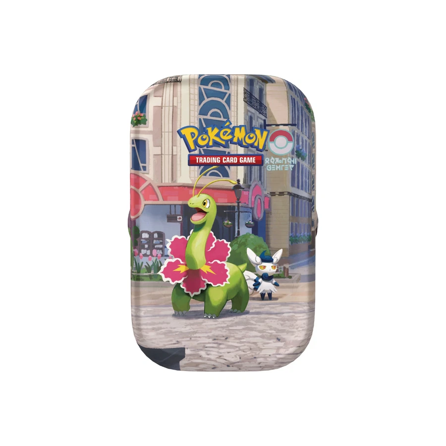 Lumiose City Mini Tin Meganium & Meowstic