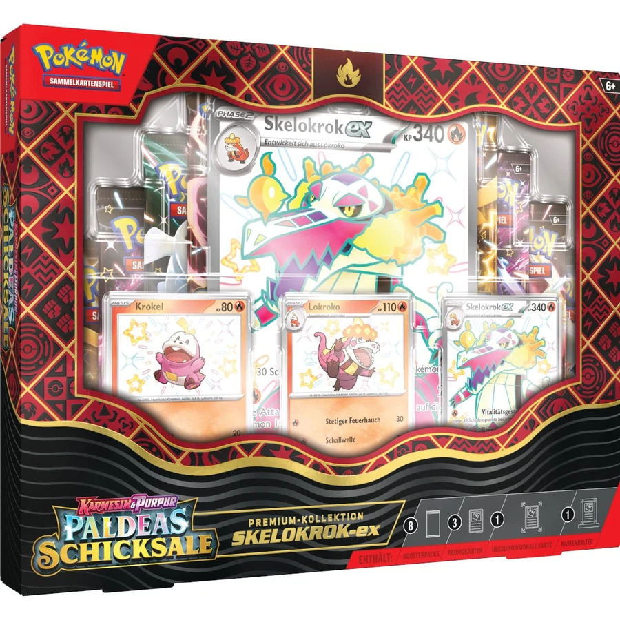 Scarlet & Violet Paldean Fates Premium Collection Skeledirge ex