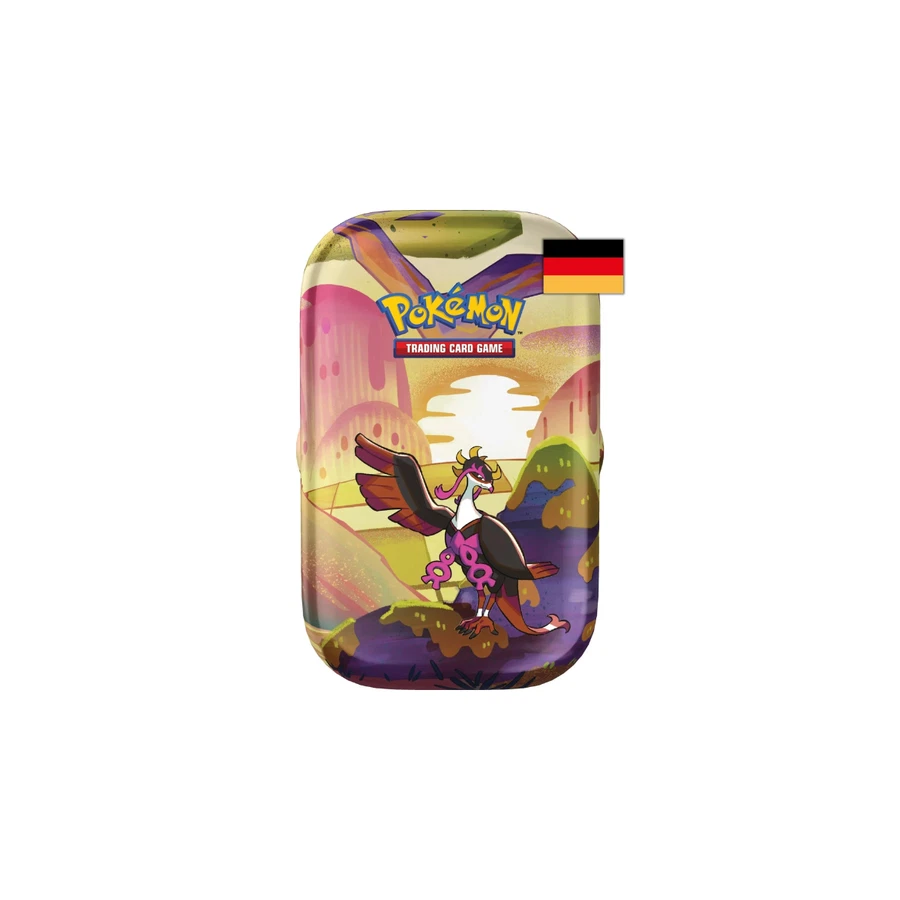Scarlet & Violet Shrouded Fable Fezandipiti Mini Tin