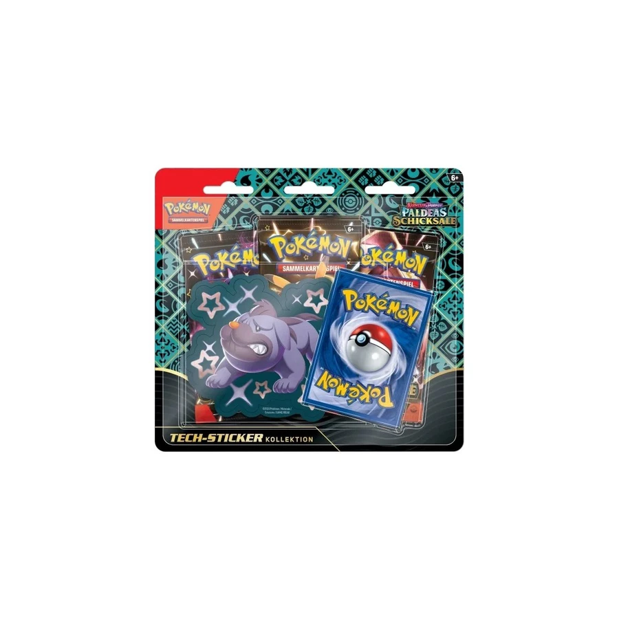 Scarlet & Violet Paldean Fates Tech Sticker Collection - Maschiff