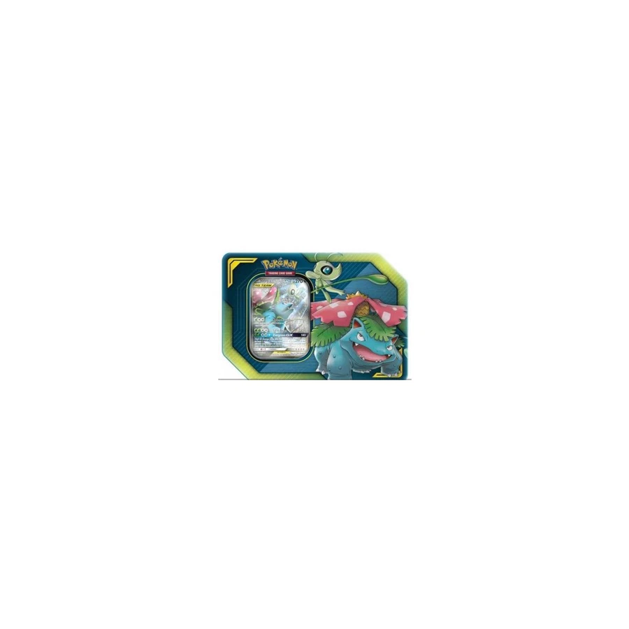 Celebi & Venusaur GX Tin