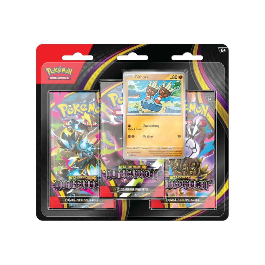 Mega Evolution Pitch Black 3-Pack Blister - Binacle