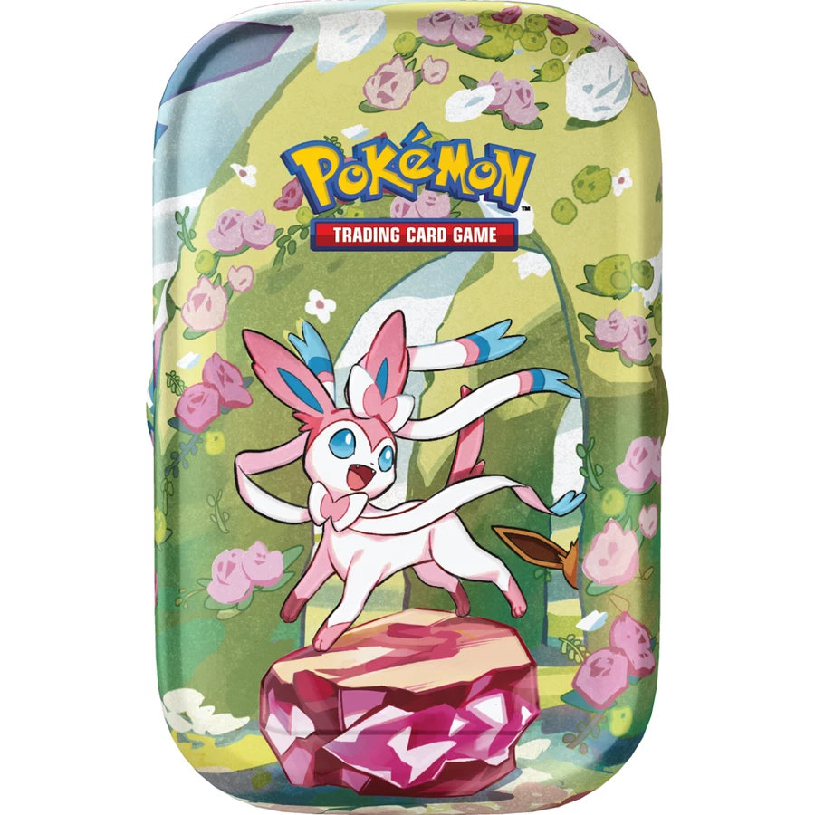 Scarlet & Violet Prismatic Evolutionss Sylveon Mini Tin