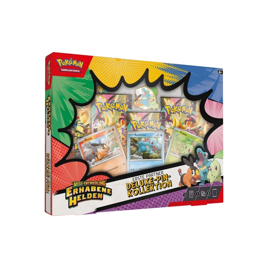 Mega Evolution Ascended Heroes Deluxe-Pin Collection - First Partner