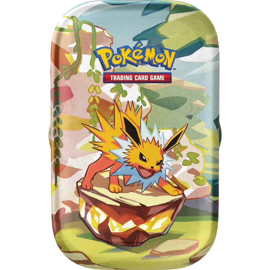 Scarlet & Violet Prismatic Evolutionss Jolteon Mini Tin