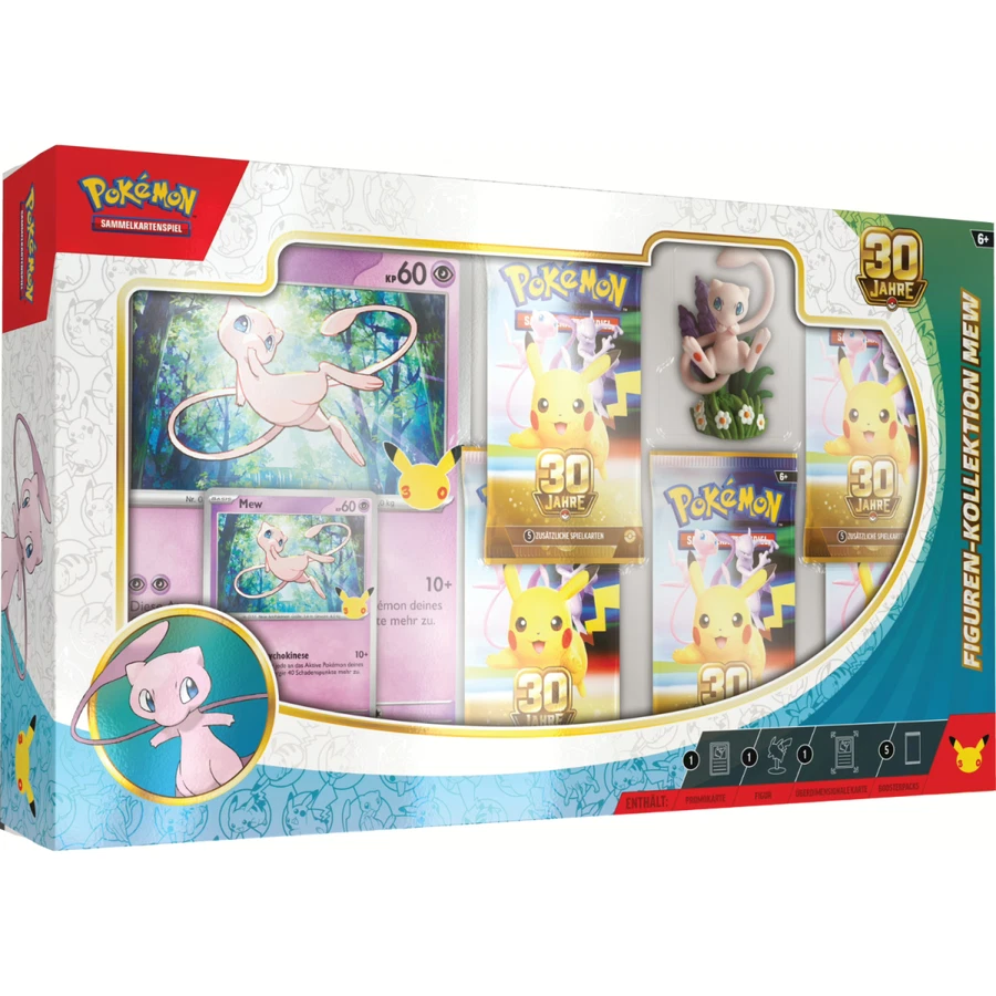 30th Celebration Mew Figure Collection