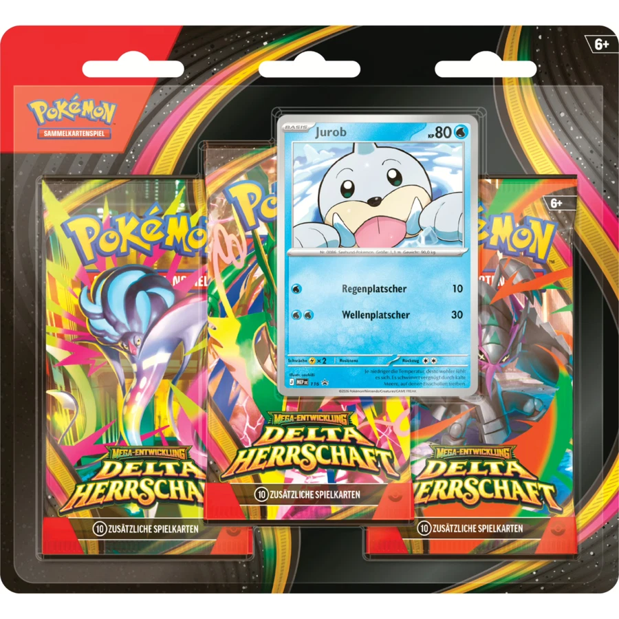 Mega Evolution Delta Reign 3-Pack Blister - Seel