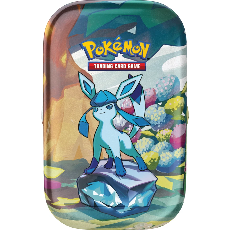 Scarlet & Violet Prismatic Evolutionss Glaceon Mini Tin