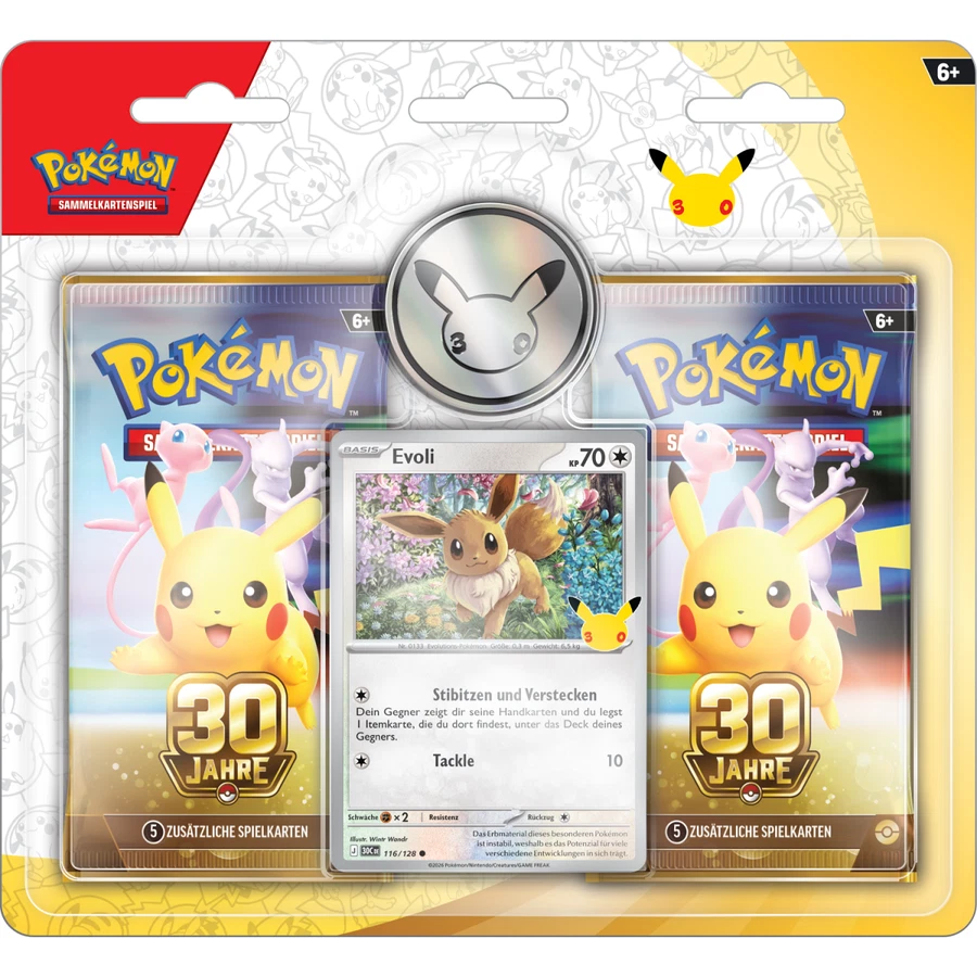 30th Celebration 2-Pack Blister - Eevee