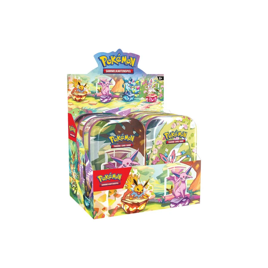 Scarlet & Violet Prismatic Evolutionss Mini Tin Display