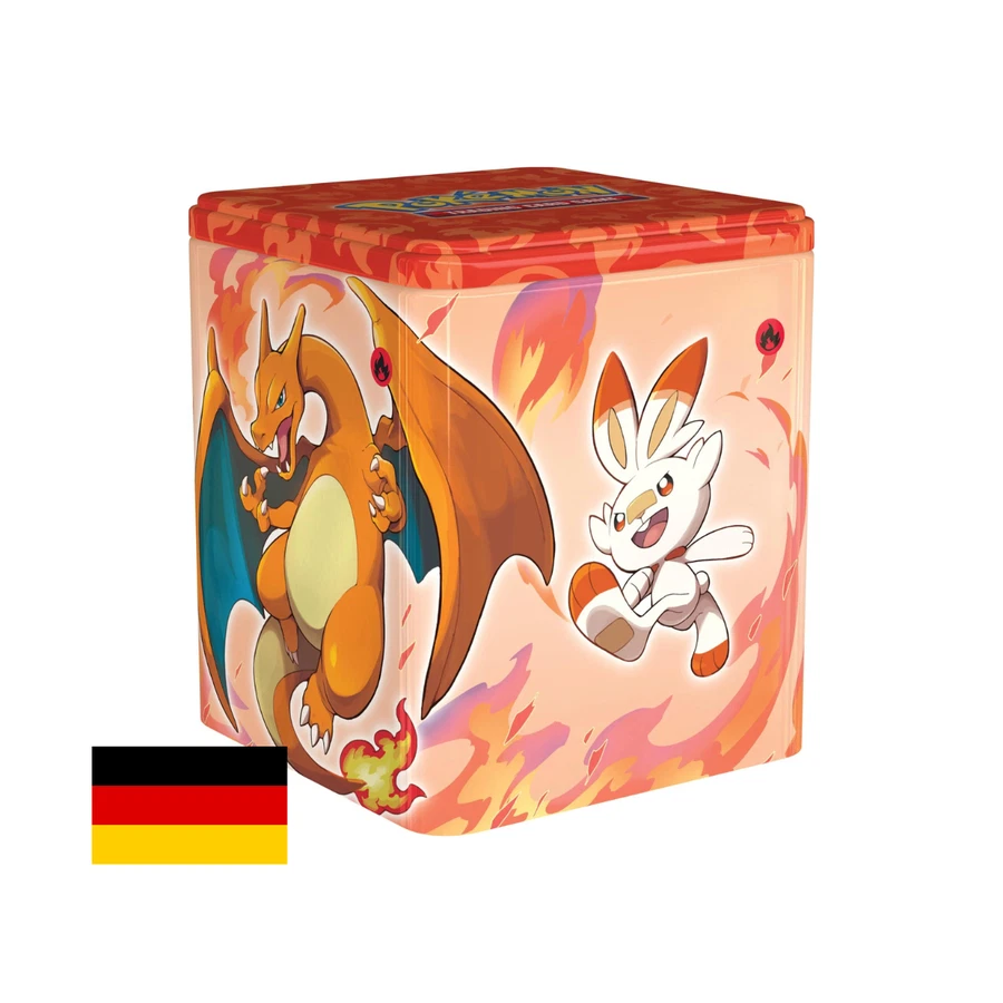 Charizard (Feuer) Pokémon Autumn 2022 Stacking Tin