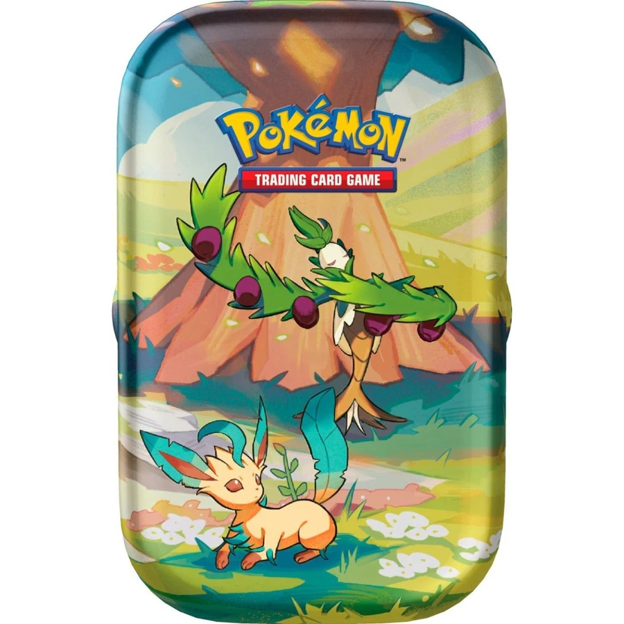 Paldea Pals Leafeon & Arboliva Mini Tin