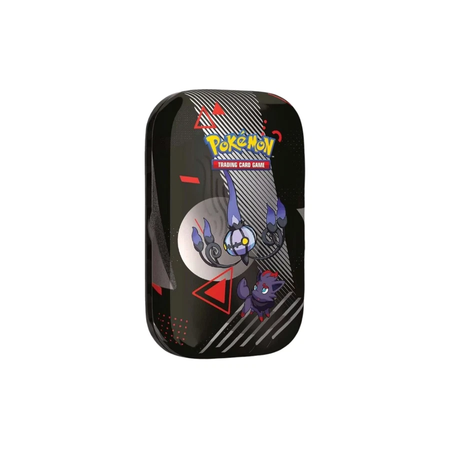 Scarlet & Violet Black Bolt & White Flare Chandelure & Zorua Mini Tin