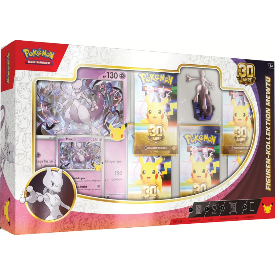 30th Celebration Mewtwo Figure Collection