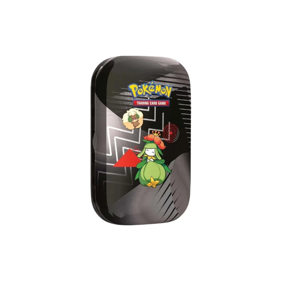 Scarlet & Violet Black Bolt & White Flare Whimsicott & Lilligant Mini Tin