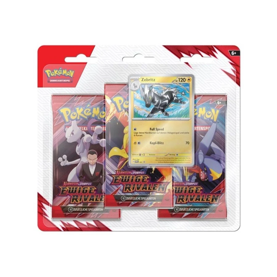 Destined Rivals 3-Pack Blister Zebstrika